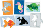 Sealife Collage Puzzles - Package of 24