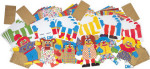 Paper Bag Puppet Class Pack - Package of 24