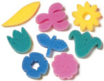 Flower Dip and Print Sponges - 8 Sponges