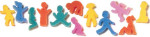 Active Kids Dip and Print Sponges - 12 Sponges