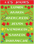French Posters - Les jours