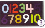 Circle Time Felt Fun - Numbers - 12 pieces