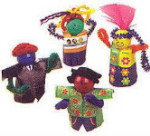 Finger Puppets Friends Kit - Brown Bag Crafts