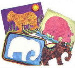Safari Collage Puzzles Kit - Brown Bag Crafts