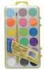 Watercolors with Brush and Plastic Hanging Case - 18 Colors
