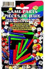 Cribbage - 22 Plastic Pegs - Blue, Red and Green