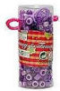 Plastic Beads In Handy Case - Purple