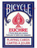 Euchre/Pinochle Playing Cards - Bicycle Brand - (Rider Back)
