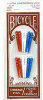 Cribbage - 12 Plastic Pegs - Blue, Red and Green - Bicycle Brand