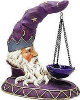 Wizard Head - Purple Resin - 7.5"