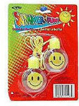 Bubble Necklace - Happy Face - 2 Pieces