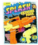 Splash Extreme Pack Water Guns - Set 2 - Orange / Yellow
