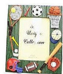Rustic Sports Photoframe - 4" x 6"