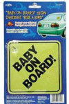 Baby On Board Gold Card - Suction Cup