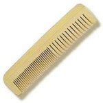 Wooden Hair Comb - 6.5"