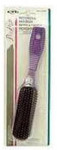 Flat Brush - Ball-Tipped Nylon Bristle - Removable Plate - 9 Rows