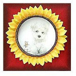 Sunflower Frame - Style 3 - 3  x 3"