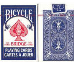 Bridge Playing Cards - Bicycle Brand - (Rider Back) - Blue
