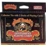 Jack Daniel's Collectors Tin - Gentlemen's Playing Cards - Bicycle Brand