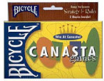 Canasta - 2 Decks - with Game Strategy and Rules - Bicycle Brand