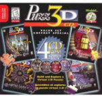 Puzz-3D CD Value Set - Notre-Dame, Victorian, Bavarian and Orient Express