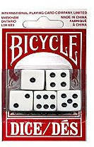 Dice Set - 5 Pieces - Bicycle Brand