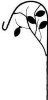 Stake 48 inch Garden Hook by Woodstock