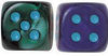 - ZooScape - Tutti Frutti Dice - 7/8" - 22mm - Set of 100