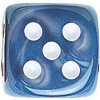 Silk Dice - 1 3/8" - 35mm - Set of 20