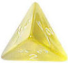 Four Sided Dice Assortment - Set of 50