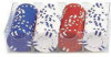 Poker Chips - Professional Clay Chips with Design - 100 Chips - 8 Grams