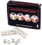 Official Poker Dice Set - 5 Pieces