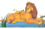 3D Reel Cards - The Lion King - Set of Three