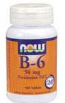 Vitamin B-6 - Pyridoxine HCL - 50 mg