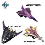 Mini-Con: Jetstorm, Runway and Sonar