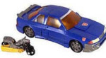 Supercon Deluxe - Sideswipe with Nightbeat Mini-Con