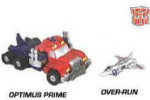 Armada Supercon (Deluxe): Optimus Prime with Over-Run (Mini-con)