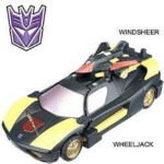 Supercon Deluxe - Wheeljack with Wind Sheer Mini-Con
