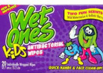 Wet Ones for Kids - Antibacterial Wipes - Two Fun Scents - Individually Wrapped