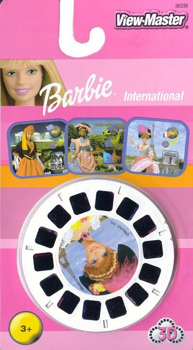 3D Reel Cards - Barbie International - Set of Three - Additional View