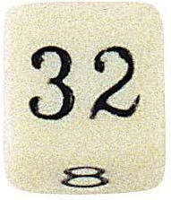 Doubling Dice - 3/4" - 18mm - Set of 20