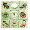 - ZooScape - Ladies Clock with Mantle Stand - Style 1