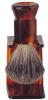 - ZooScape - Shaving Brush - Acrylic Wood Stand