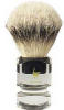 - ZooScape - Shaving Brush - Clear Handle