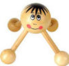 Wooden Head Massager