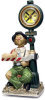 Chattanooga Choo Choo Willie Clock - Melody In Motion Figurine by Melody In Motion