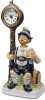 Willie The Yodeler Clockpost Clock - Melody In Motion Figurine by Melody In Motion