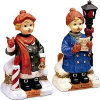 Caroler Boy and Girl Set - Melody In Motion Figurine - Set of 2 by Melody In Motion