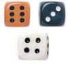 Opaque and Ivory Dice Assortment - 3/8" - 10mm - Set of 200