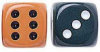 Opaque Dice - Set of 2